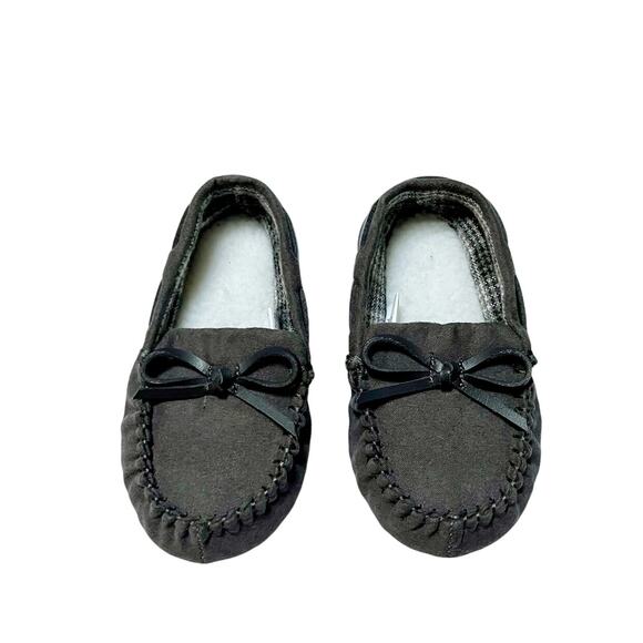 Fleece Lined Solid Slippers Size 8 - Picture 1 of 9